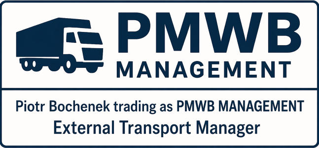 PMWB Management logo - External Transport Manager for HGV Operator Licence Compliance